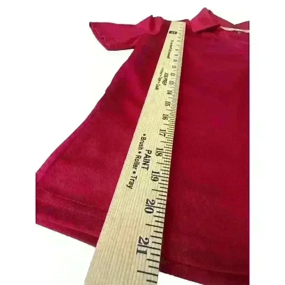 Pebble Beach Performance Women's Medium Collared Dark Pink Golf Shirt | Polo - Picture 6 of 7